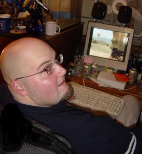 The Webmaster at work